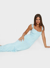 Beacall Maxi Dress Blue