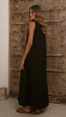 Rohan Maxi Dress - Black
