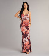 Fall Into Bloom Floral Maxi Dress