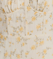 Ultimate Chic Choice Floral Tie-Back Short Dress