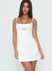 Powell Mini Dress White