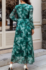 Surplice Long Sleeve Dress