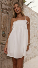 Wyomie Mini Dress - White
