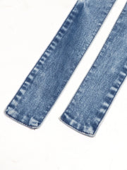 Halter Neck Button-Front Denim Dress