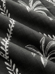 Sleeveless Palm Tree Print Mini Dress