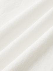 Bow Detail Cotton Cheongsam Midi Dress
