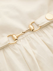 Sleeveless Belted Square Neck Maxi Dress