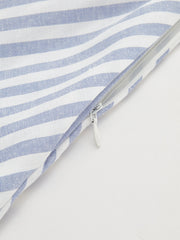 Striped Halter Tie-Waist Maxi Dress