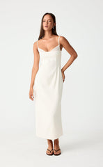 Charmed Midi Dress (Cream)