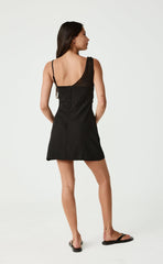 Davina Mini Dress (Black)