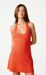 Express Mini Dress (Papaya)