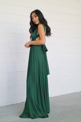 Pandora Multiway Gown - Green Jersey