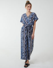 Multi Stripe Animal Jumpsuit