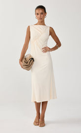 Ridlee Midi Dress (Oat)