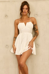 Georgia Mini Dress - White