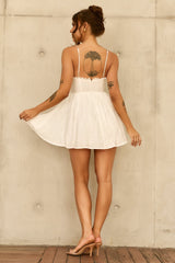 Georgia Mini Dress - White