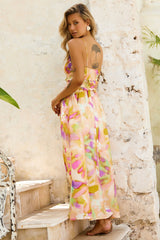 Holiday Hype Maxi Dress - Yellow Multi