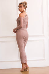 One More Serve Maxi Dress - Mocha