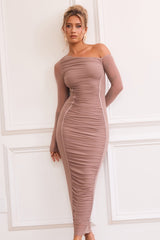 One More Serve Maxi Dress - Mocha