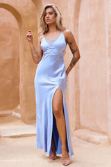 Sightseer Maxi Dress - Steel Blue
