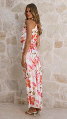 Marlie Maxi Dress - Pink Floral