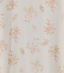 So Enchanting A-Line Floral Chiffon Midi Dress