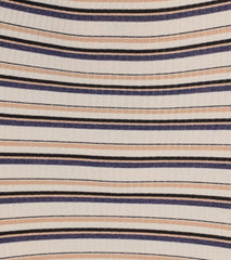 Stylishly Striped Knit Off-The-Shoulder Mini Dress