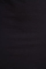 Katia Shirred Jersey Mini Dress-Black