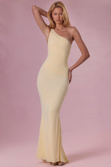 Jersey Bridesmaid Dress in Butter