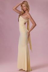 Jersey Bridesmaid Dress in Butter