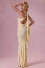 Jersey Bridesmaid Dress in Butter