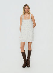 Alanah Mini Dress Blue Ditsy