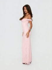 Anabeila Strapless Maxi Dress Pink
