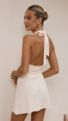 Milla Mini Dress - Cream