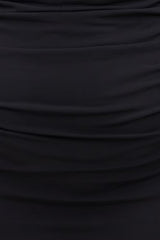 Bria Sculpt Mock Neck Maxi Dress