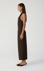 Abbott Maxi Dress (Chocolate)