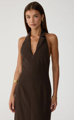 Abbott Maxi Dress (Chocolate)