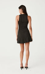 Avril Mini Dress (Black)
