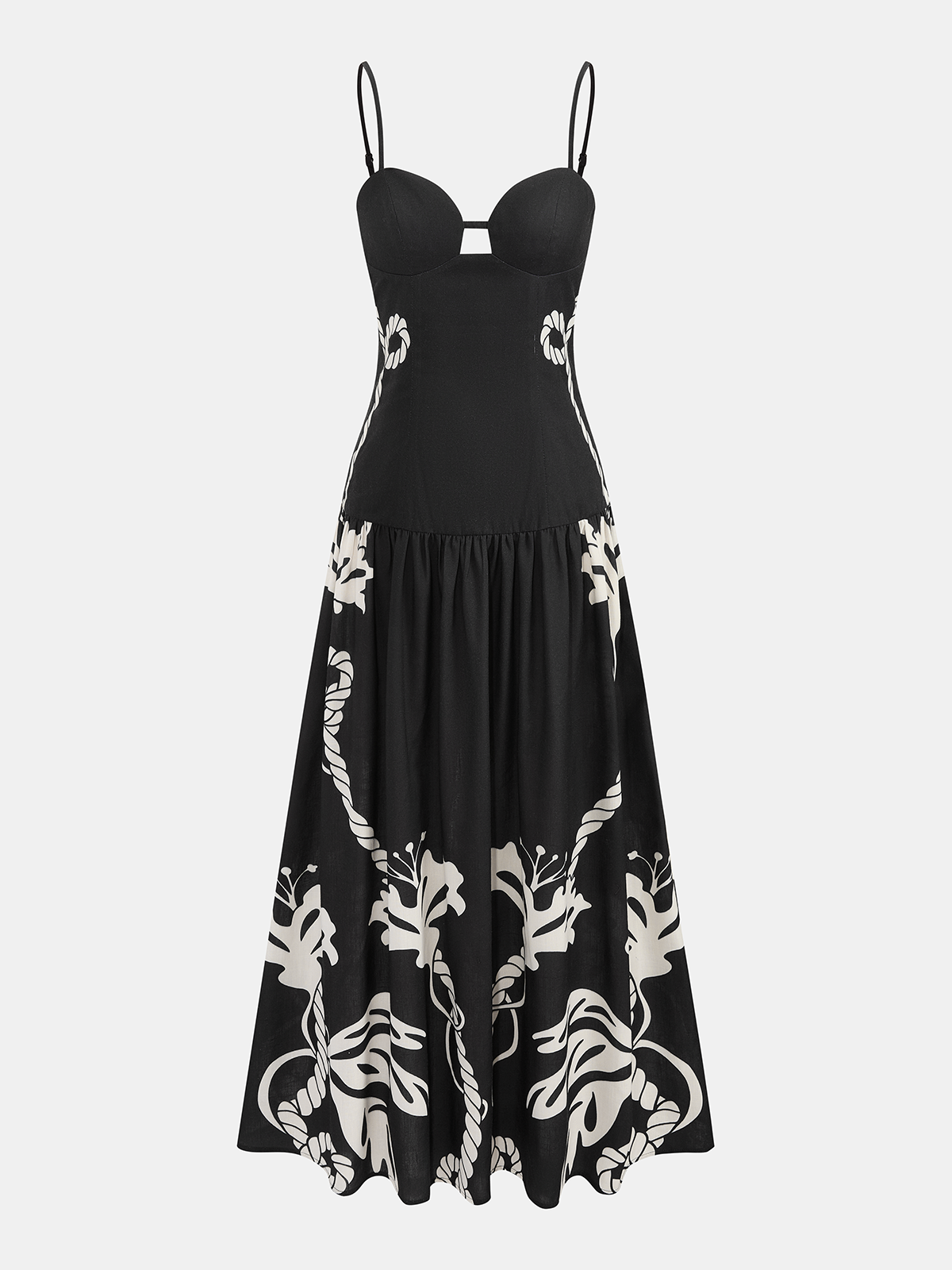 Printed Cami Maxi Dress