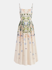 Floral Print Cami Maxi Dress