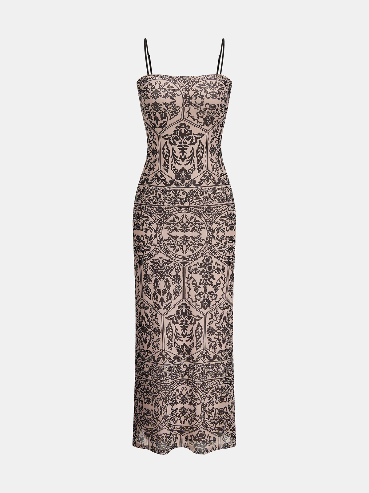 Printed Cami Maxi Dress