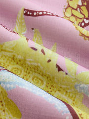 Tie Strap Printed Maxi Dress