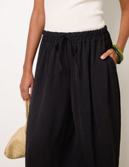 Harem Drawstring Waist Balloon Trousers