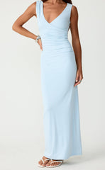 Cory Maxi Dress (Ice Blue)