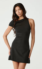 Eliana Mini Dress (Black)