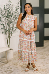 Precisely Me Smock Midi Dress
