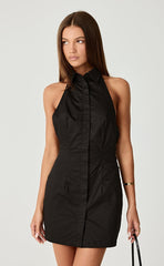 Tides Mini Dress (Black)