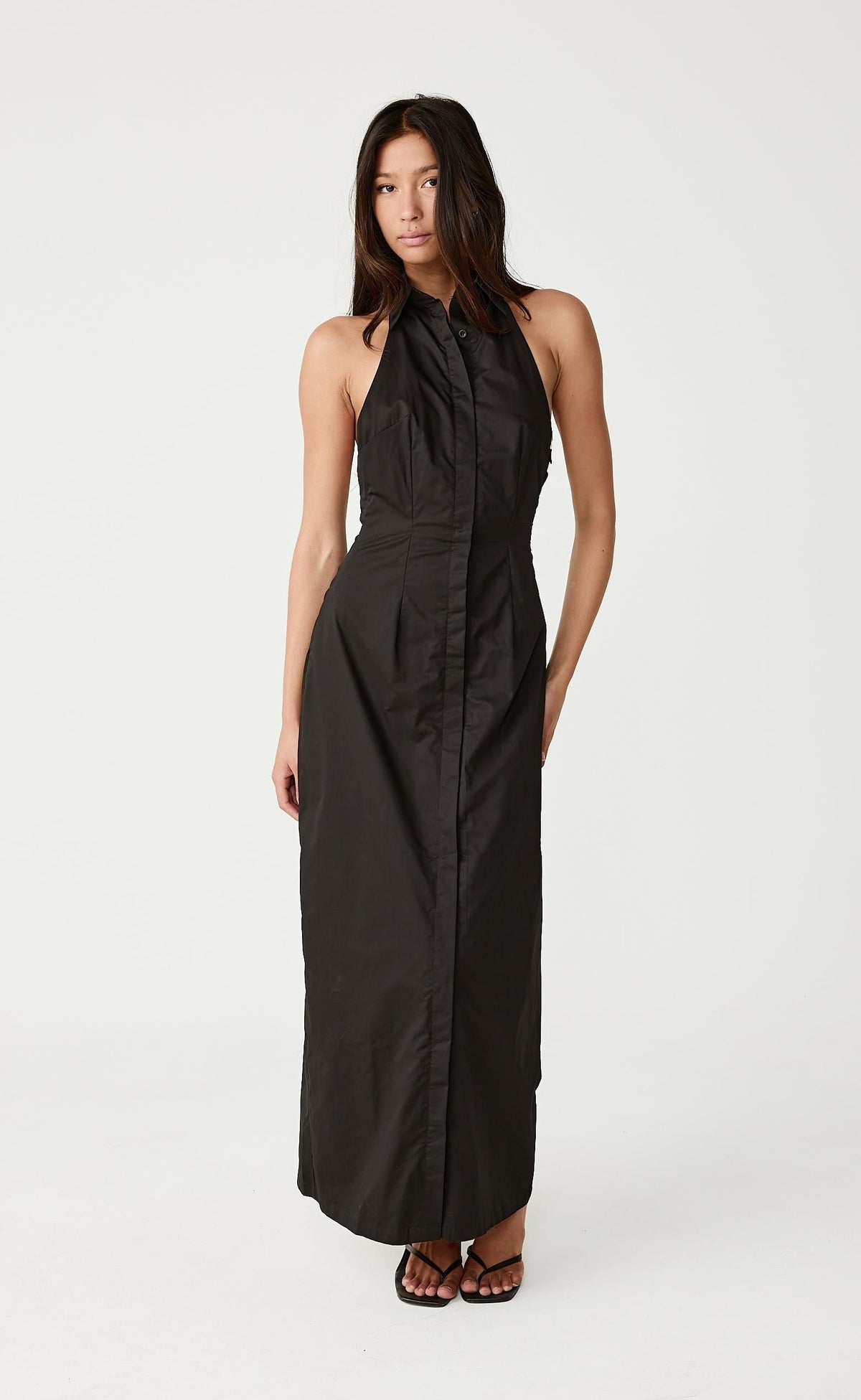 Tides Maxi Dress (Black)
