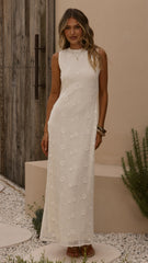Macie Maxi Dress - Cream