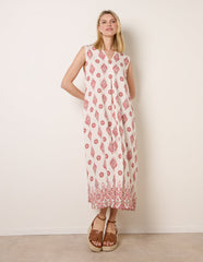 Floral Print A Line Dress
